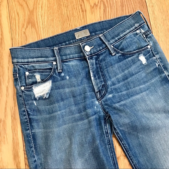 ❤️ SOLD ❤️ MOTHER THE RUNWAY GRAFFITI GIRL JEANS - Picture 3 of 8